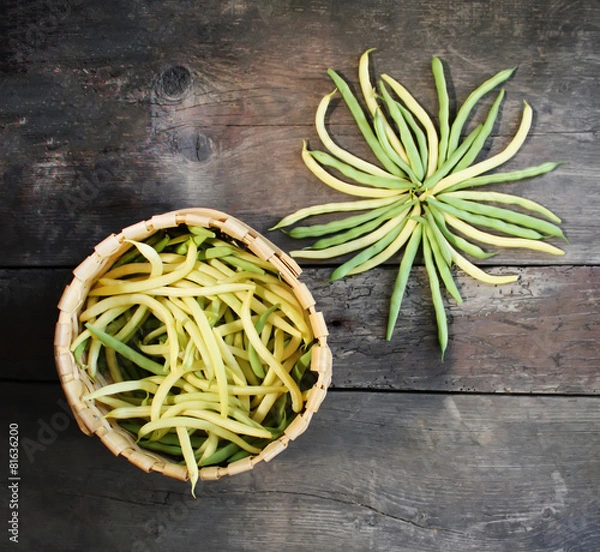 Fototapeta Green beans