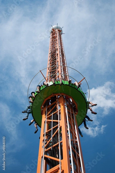 Obraz Free fall tower