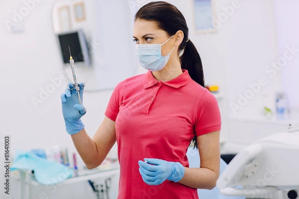 Fototapeta visit to the dentist