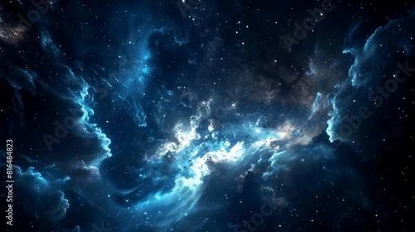 Fototapeta nebula, galaxy, star, space background