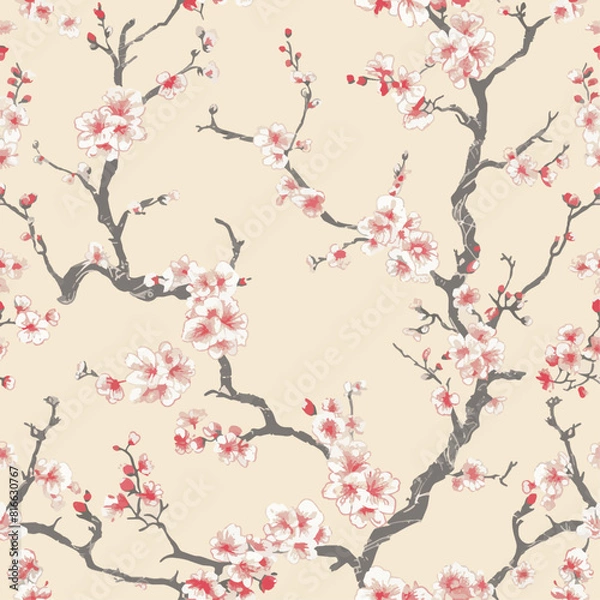 Obraz seamless pattern with flowers