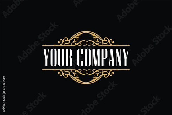 Obraz Classic Retro Logo Variety Compilation