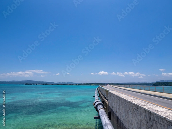 Obraz 沖縄県　古宇利島