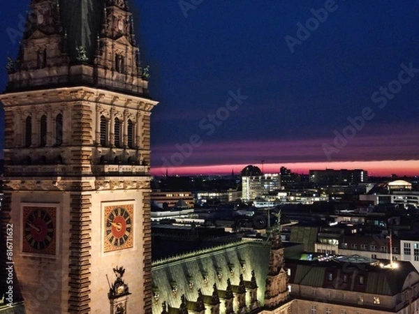 Obraz Rathaus Hamburg 