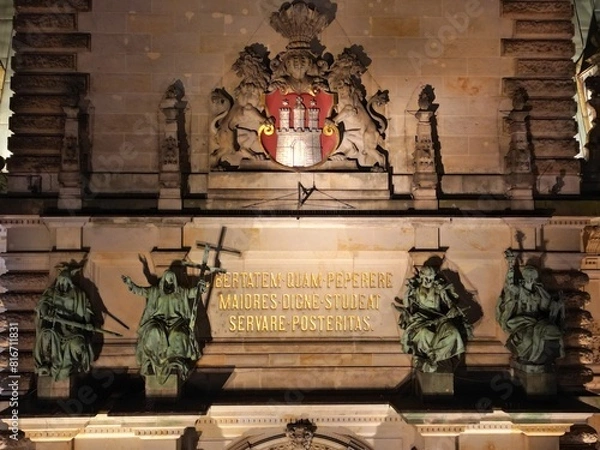 Obraz Rathaus Hamburg 