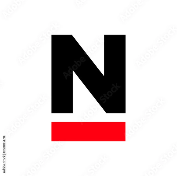 Obraz NI brand monogram