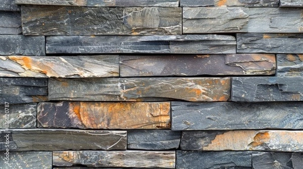 Fototapeta Background of Stone Cladding Wall