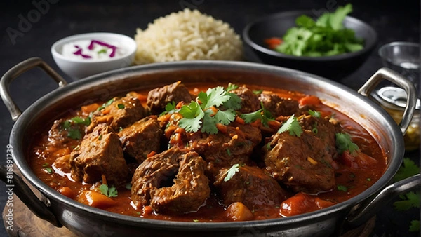 Obraz Lamb Karahi A Flavorful Delight