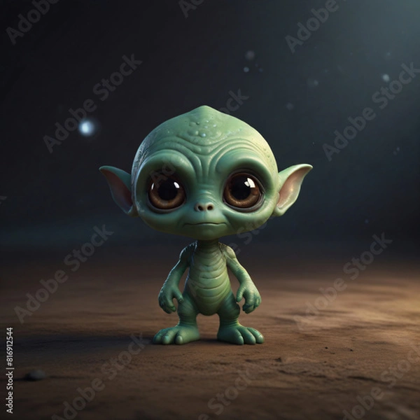 Obraz A little alien