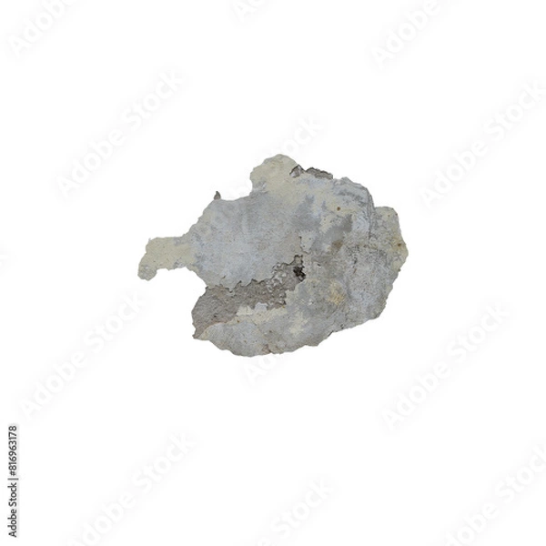 Fototapeta CRACK IN WALL WITH CONCRETE AND VISIBLE BRICKS