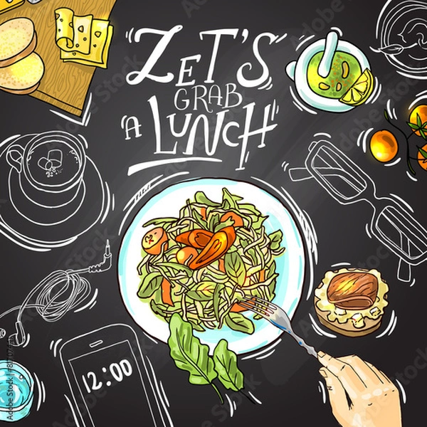 Obraz business lunch