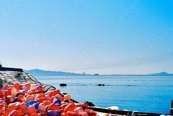 Obraz Sea and balloons 