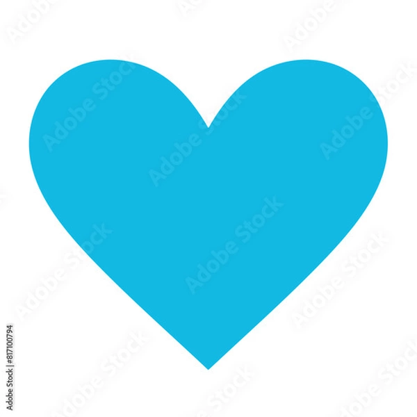 Fototapeta Vector heart shape