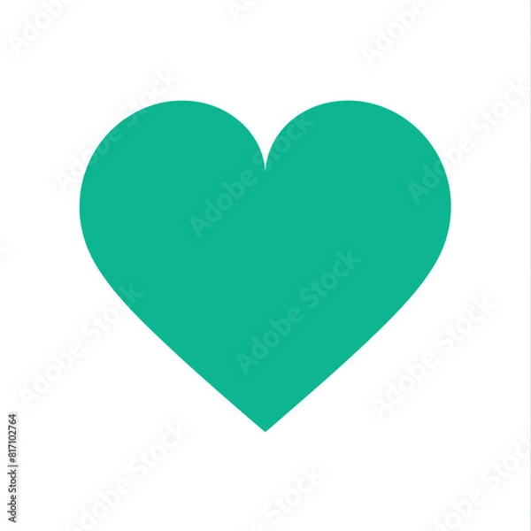 Fototapeta Vector heart shape