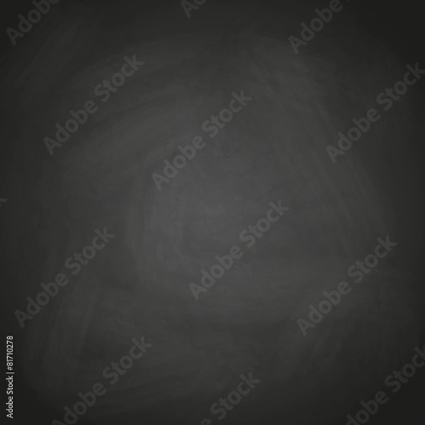 Fototapeta empty retro black chalkboard background vector eps10