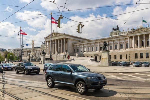 Obraz Parlament austriacki. Żyła. Austria