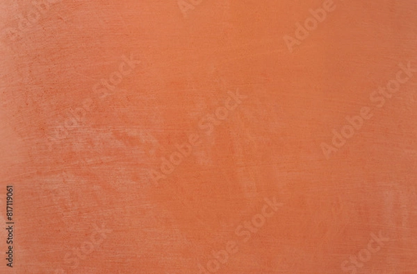 Obraz Terracotta texture, stucco wall background