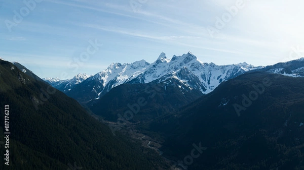 Fototapeta Mountains from the air