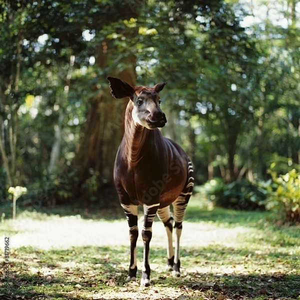 Fototapeta okapi