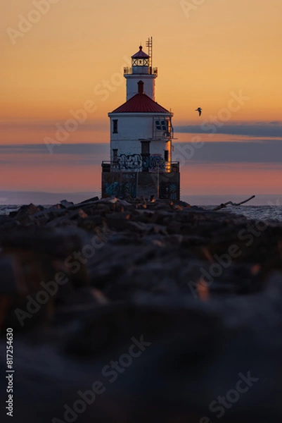 Obraz Wisconsin Point Lighthouse