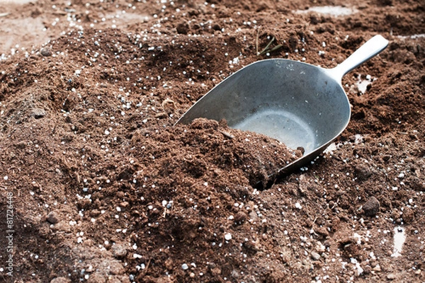 Obraz Erdschaufel
