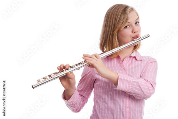 Fototapeta Flutist