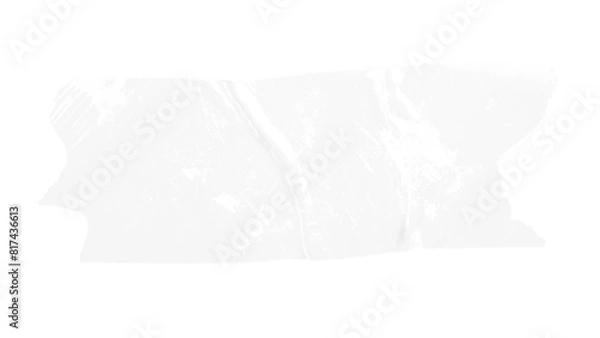 Obraz Crumpled glue plastic tape piece