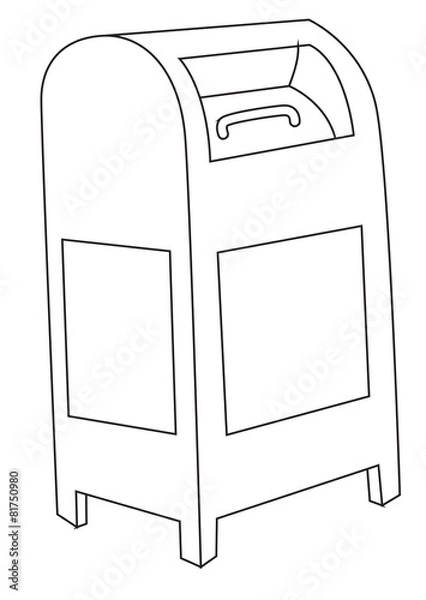 Obraz Letterbox Design Art