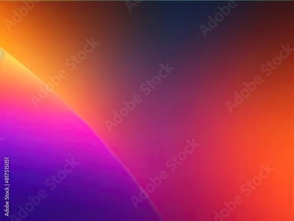 Obraz The backdrop template color gradient is brilliant with brightness and glow.