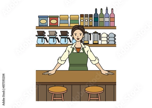 Obraz カフェ店長