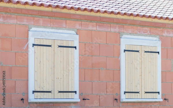 Obraz Maison en construction