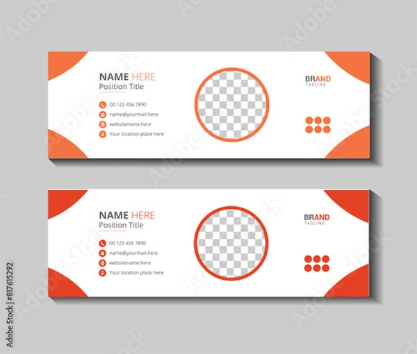 Obraz  email signatures templet