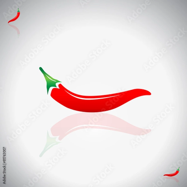Obraz Red hot chili pepper