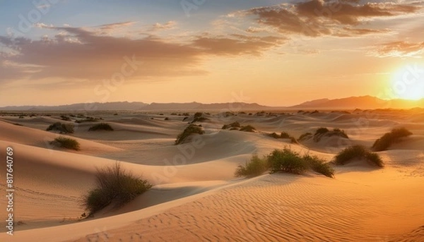 Obraz Sunset in the Desert