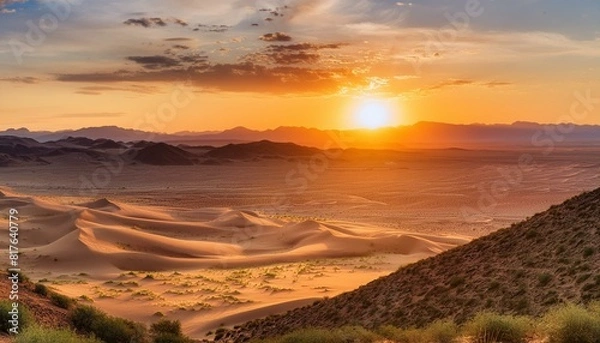 Obraz Sunset in the Desert