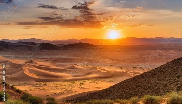 Obraz Sunset in the Desert