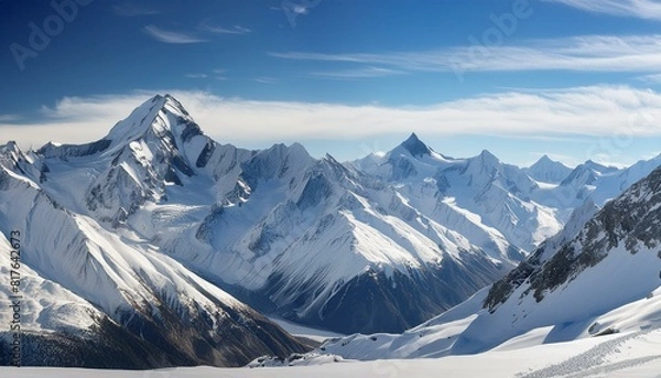 Obraz Snowy Mountain