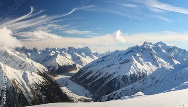 Obraz Snowy Mountain