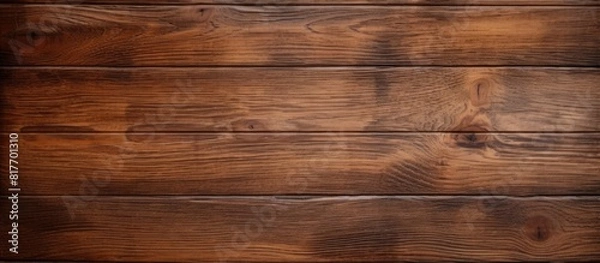 Fototapeta A copy space image of a textured background made of wood