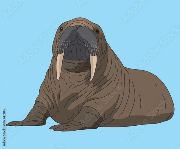 Obraz Walrus Seals Walruses Lying Down