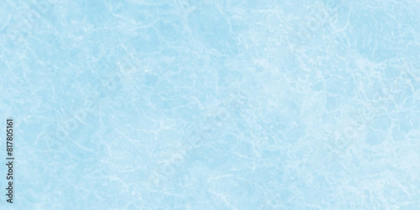 Obraz Blue and white watercolor background with abstract sky concept. Blue watercolor vector snowflake background.	
