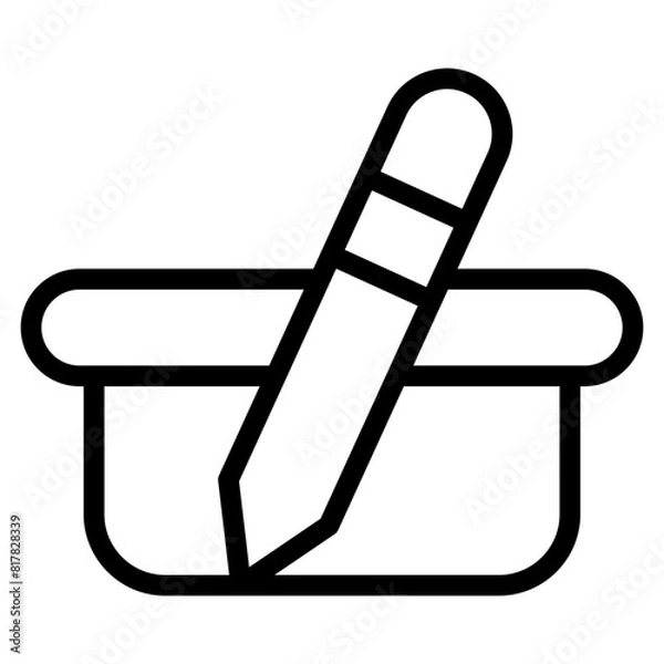 Fototapeta pen  line
