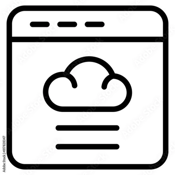 Fototapeta weather news line
