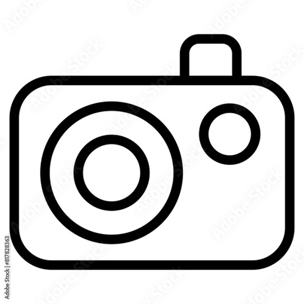 Fototapeta camera line
