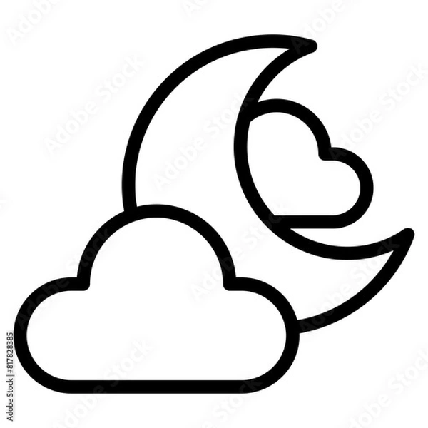 Fototapeta cloudy line
