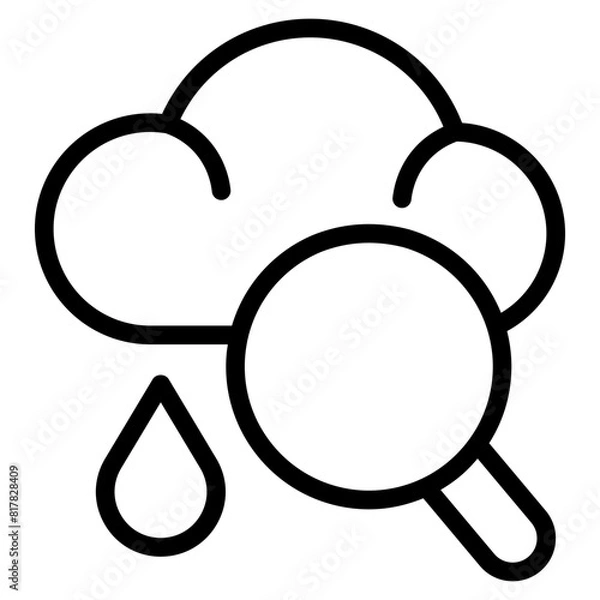 Fototapeta weather analysis line
