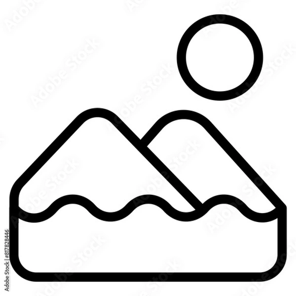 Fototapeta sunny line  
