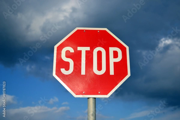Obraz Stop sign