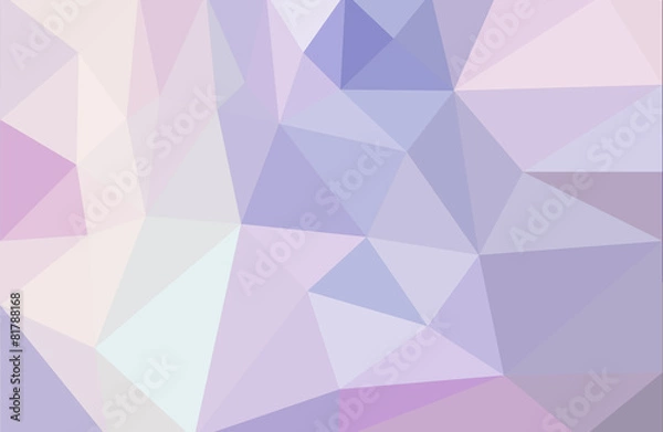 Obraz low poly abstract background light