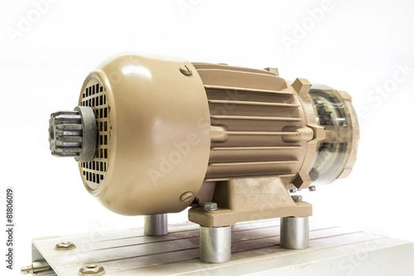 Fototapeta dC Machine on white background